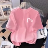 Áo thun nữ form rộng mùa hè cotton 100% unisex - Giá 69.000₫ (giảm từ 84.870₫) Local