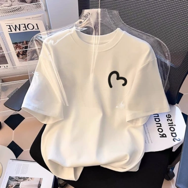 Áo thun nữ form rộng mùa hè cotton 100% unisex - Giá 69.000₫ (giảm từ 84.870₫) Local 2
