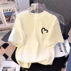 Áo thun nữ form rộng mùa hè cotton 100% unisex - Giá 69.000₫ (giảm từ 84.870₫) Local 3