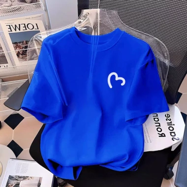 Áo thun nữ form rộng mùa hè cotton 100% unisex - Giá 69.000₫ (giảm từ 84.870₫) Local 4