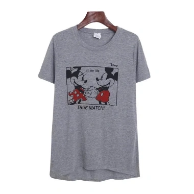 Áo Thun Nữ Họa Tiết Hoạt Hình Cotton Rayon Mỏng Nhẹ, Tôn Dáng Hè 2.026 Giá 29.000 VND 10 Áo Thun Nữ Họa Tiết Hoạt Hình Cotton Rayon Mỏng Nhẹ, Tôn Dáng Hè 2.026 Giá 29.000 VND 10