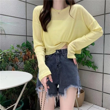 Áo thun nữ mỏng nhẹ băng lụa chống nắng, thoáng mát, phù hợp điều hòa 257.150₫ 9