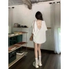 Áo thun nữ mùa hè dáng rộng dây đan hở lưng quyến rũ: Hottrend KHOSI SP274 giá 149k 2