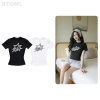 Áo Thun Nữ Ôm Body RTOML Oversize Họa Tiết Ngôi Sao - Vải Mềm Co Giãn, Giá 59,000₫
