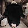 Áo Thun Nữ Oversize Cổ Tròn Cotton In Họa Tiết Phong Cảnh Mùa Hè – Giá 117.720₫ 4