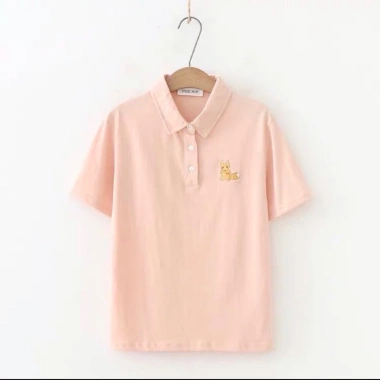 Áo thun nữ polo siêu xinh, vải siêu đẹp, họa tiết y hình - Giá chỉ 65.000₫