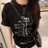 Áo Thun Nữ Retro Hình Nơ Lớn Cổ Tròn Tay Ngắn Mùa Hè 2.024 Phong Cách Hàn Quốc Siêu Thoáng Mát Giảm Giá 225.649 VND cho ngày hè rực rỡ độ bền cao 10