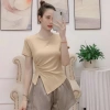 Áo thun nữ vạt chéo rúm xẻ sườn, cộc tay cổ tròn - Siêu đẹp giá 82.800đ 10