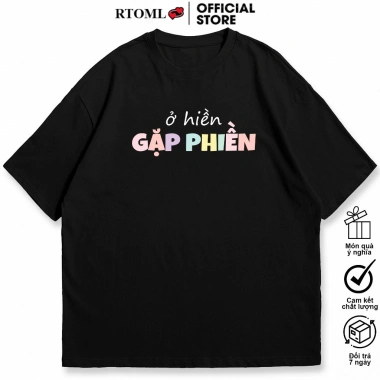 Áo Thun Oversize Cotton Nam Nữ Hài Hước Ở Hiền Gặp Phiền - Công Sở Giá 69k 8 Áo Thun Oversize Cotton Nam Nữ Hài Hước Ở Hiền Gặp Phiền - Công Sở Giá 69k 8