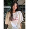 Áo thun phông cộc tay nam nữ họa tiết chữ cotton thoáng mát mùa hè KUNKUN SP343 119k