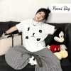 Áo thun phông nam nữ cộc tay cotton thoáng mát họa tiết in KUNKUN SP326 119k