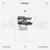 Áo thun phông tay lỡ FOUR BASIC Car Tee Fullbox cổ tròn oversize 100% cotton Nam Nữ - Giá 300.000 3
