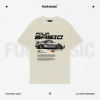 Áo thun phông tay lỡ FOUR BASIC Car Tee Fullbox cổ tròn oversize 100% cotton Nam Nữ - Giá 300.000 5