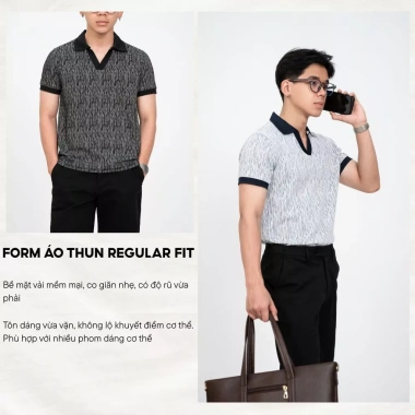 Áo Thun Polo Basic Nam LADOS-9.236 - Trụ V, Thun Dệt Kim Cương, Giá 181.000₫ 6 Áo Thun Polo Basic Nam LADOS-9.236 - Trụ V, Thun Dệt Kim Cương, Giá 181.000₫ 6