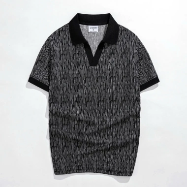 Áo Thun Polo Basic Nam LADOS-9.236 - Trụ V, Thun Dệt Kim Cương, Giá 181.000₫
