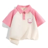 Áo thun polo bé gái ngắn tay mềm mại, in thỏ dễ thương - Unisex, giảm còn 162.000₫ 8