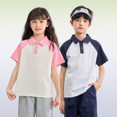 Áo thun polo bé gái ngắn tay mềm mại thời trang in hình trái tim giảm giá 162k 2