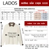 Áo thun polo nam dài tay cổ phối cotton cao cấp LADOS-9.143 thời trang Hàn Quốc mùa thu đông giảm giá 8