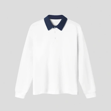 Áo thun polo nam dài tay cổ phối cotton cao cấp LADOS-9.143 thời trang Hàn Quốc mùa thu đông giảm giá