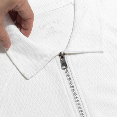 Áo thun polo nam dài tay Lados 2.025 – Dây kéo, vải xương cá, form basic, chỉ 190.000₫ 7