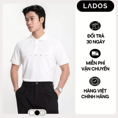 Áo Thun Polo Nam LADOS-9.212 CVC Cá Sấu Cao Cấp Form Regular Giá 217.000đ