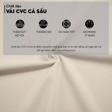Áo Thun Polo Nam LADOS-9.212 CVC Cá Sấu Cao Cấp Form Regular Giá 217.000đ 3 Áo Thun Polo Nam LADOS-9.212 CVC Cá Sấu Cao Cấp Form Regular Giá 217.000đ 3