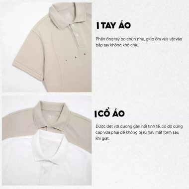 Áo Thun Polo Nam LADOS-9.212 CVC Cá Sấu Cao Cấp Form Regular Giá 217.000đ