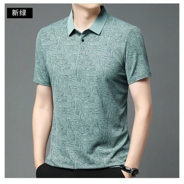 Áo thun polo nam lụa lạnh cao cấp, cổ bẻ mỏng thoáng khí mùa hè – Giá 216.000₫