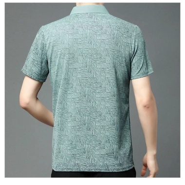 Áo thun polo nam lụa lạnh cao cấp, cổ bẻ mỏng thoáng khí mùa hè – Giá 216.000₫