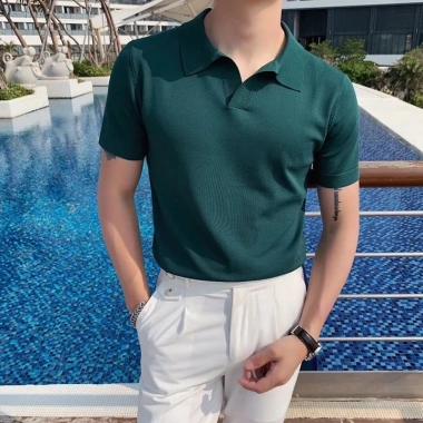 Áo Thun Polo Nam Lụa Lạnh Cổ Đơn Giản Phong Cách Hàn Quốc Giá 264.600₫ 6 Áo Thun Polo Nam Lụa Lạnh Cổ Đơn Giản Phong Cách Hàn Quốc Giá 264.600₫ 6