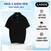 Áo thun polo nam ngắn tay LADOS-9.196 chất thun xốp cao cấp vân xoắn, form basic trẻ trung sang trọng, dễ phối đồ