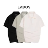 Áo thun polo nam ngắn tay LADOS-9.196 chất thun xốp cao cấp vân xoắn, form basic trẻ trung sang trọng, dễ phối đồ 2