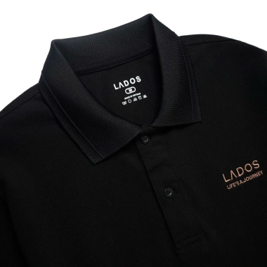 Áo thun polo nam ngắn tay LADOS-9.204 vải cá sấu CVC cao cấp, form basic sang trọng, dễ phối – 226.000₫