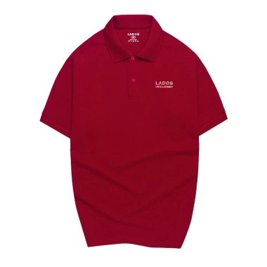 Áo thun polo nam ngắn tay LADOS-9.204 vải cá sấu CVC cao cấp, form basic sang trọng, dễ phối – 226.000₫