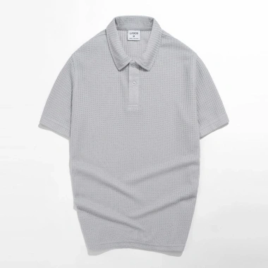 Áo Thun Polo Nam Ngắn Tay LADOS-9.205 Thun Dệt Waffle Phong Cách Trẻ Trung 10