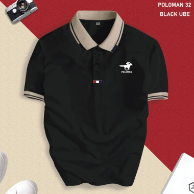 Áo Thun Polo Nam POLOMAN Cổ Bẻ CVC Cá Sấu - Mềm Mịn, Thoáng Mát, Lịch Lãm, Giá 175.000 VND 2