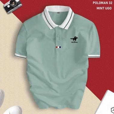 Áo Thun Polo Nam POLOMAN Cổ Bẻ CVC Cá Sấu - Mềm Mịn, Thoáng Mát, Lịch Lãm, Giá 175.000 VND 9