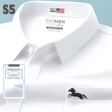 Áo Thun Polo Nam Trung Niên Cổ Bẻ Túi Xẻ - Phong Cách Đi Làm Đi Chơi 135k