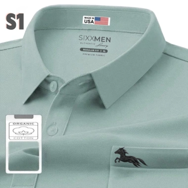 Áo Thun Polo Nam Trung Niên Cổ Bẻ Túi Xẻ - Phong Cách Đi Làm Đi Chơi 135k