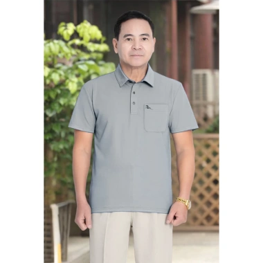 Áo Thun Polo Nam Trung Niên Cổ Bẻ Túi Xẻ - Phong Cách Đi Làm Đi Chơi 135k