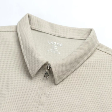 Áo thun polo ngắn tay cổ dây kéo LADOS-19.166 chất Cá Sấu Pique cao cấp phong cách Hàn Quốc - 195.000 VND