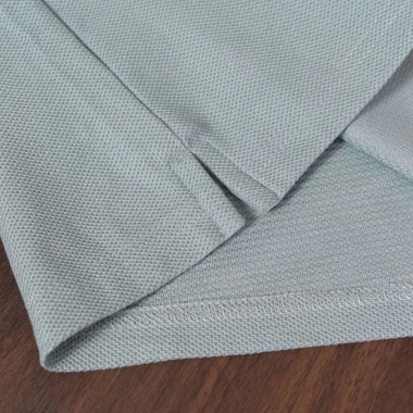 Áo thun POLO NORAMAX cổ phối khóa kéo, vải dệt kim tổ ong, trẻ trung Hàn Quốc - 269.000₫