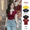Áo Thun Polo Nữ Cổ Bẻ Viền Co Giãn Borip AT20 - Ôm Body Giá 72.521₫