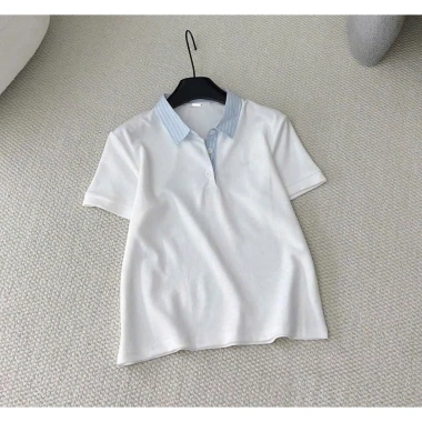 Áo Thun Polo Nữ Cổ Sơ Mi Sobin Big Size 40‑90kg SM229 Giá 238.500, Thoải mái, phong cách 4 Áo Thun Polo Nữ Cổ Sơ Mi Sobin Big Size 40‑90kg SM229 Giá 238.500, Thoải mái, phong cách 4