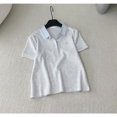 Áo Thun Polo Nữ Cổ Sơ Mi Sobin Big Size 40‑90kg SM229 Giá 238.500, Thoải mái, phong cách 5 Áo Thun Polo Nữ Cổ Sơ Mi Sobin Big Size 40‑90kg SM229 Giá 238.500, Thoải mái, phong cách 5
