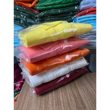 Áo Thun PoLo Nữ Hồng Dâu Vải Cá Sấu CVC Cao Cấp – Giá 129.000₫ (Giảm từ 166.410₫)