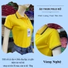 Aó Thun PoLo Nữ Màu Vàng Nghệ Cổ Viền Xinh Xắn - Giá chỉ 109.000₫, giảm mạnh