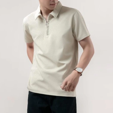 Áo thun polo tay ngắn dây kéo LADOS-9.166 chất Cá Sấu Pique cao cấp, trẻ trung Hàn Quốc - Giá chỉ 190.000₫