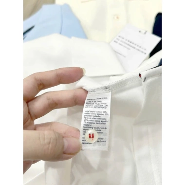 Áo thun polo tay ngắn thêu logo - Ảnh tự chụp chất lượng, giảm còn 270.000₫