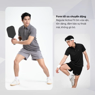 Áo Thun Polo Thể Thao LADOS-9.227 Ice Pique Form Regular thoải mái, tôn dáng khỏe khoắn 4